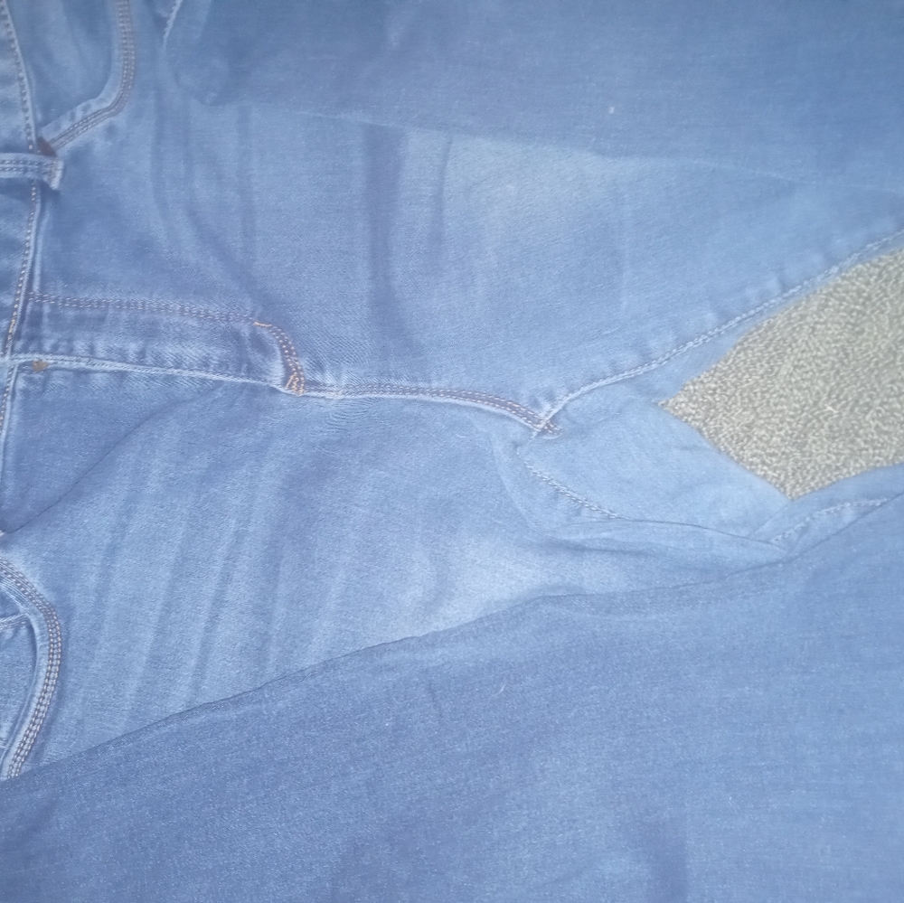 d. jeans High Waist Stretch Blue Jeans wit